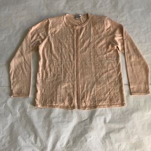 Alfred Dunner Sweater with sequins & beads.